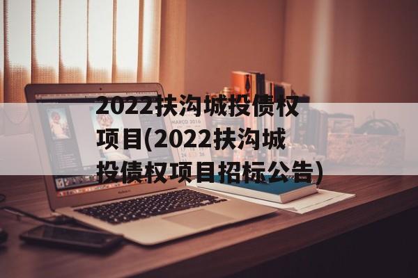 2022扶沟城投债权项目(2022扶沟城投债权项目招标公告)