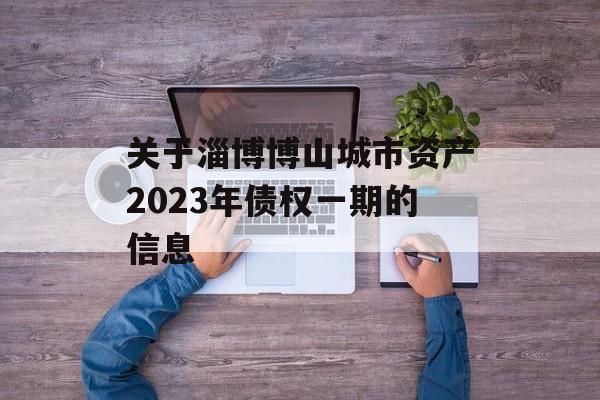 关于淄博博山城市资产2023年债权一期的信息