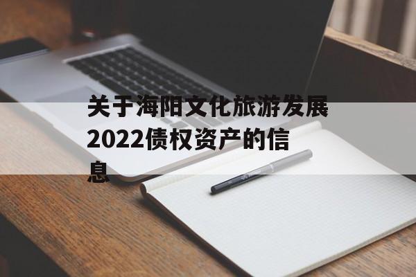 关于海阳文化旅游发展2022债权资产的信息