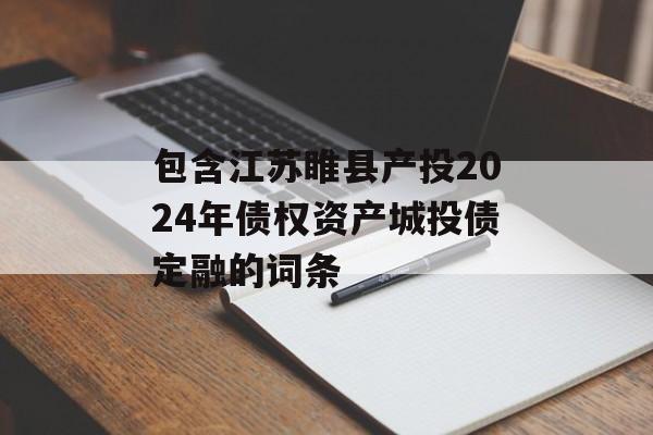 包含江苏睢县产投2024年债权资产城投债定融的词条